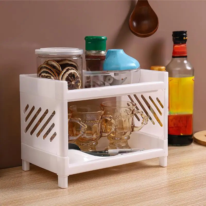 Tier Desktop Storage Rack