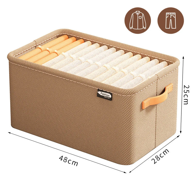 Thickened Clothes Storage Organizer Box