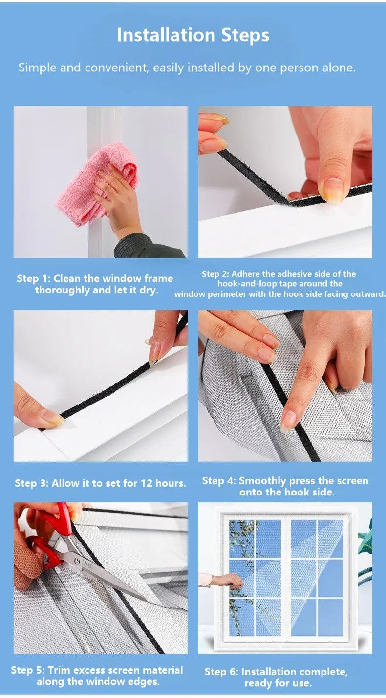 Anti-Mosquito Window Net