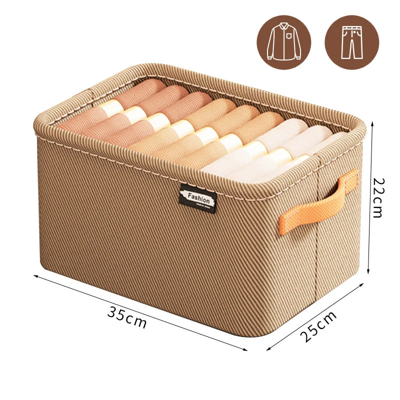 Thickened Clothes Storage Organizer Box