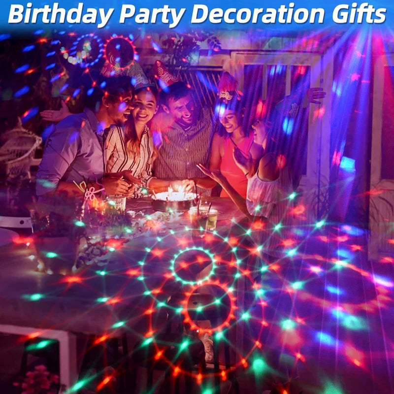 Sound-Activated RGB Disco Party Light