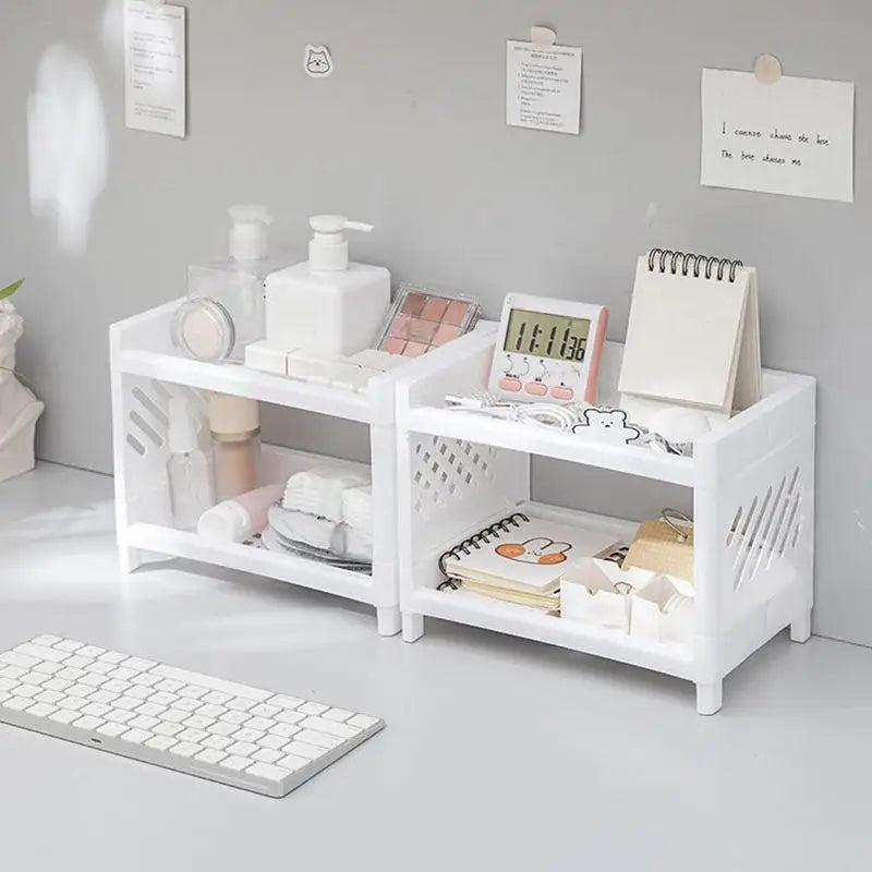 Tier Desktop Storage Rack