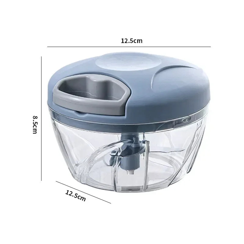 Manual Vegetable & Garlic Chopper – 500/900ml