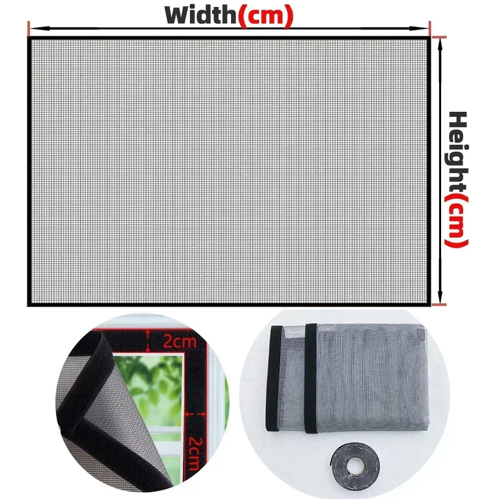 Magnetic Mosquito Screen for Windows – Keep Bugs Out, Fresh Air In