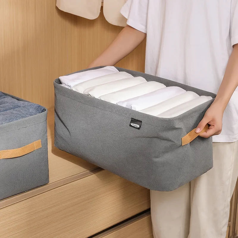 Thickened Clothes Storage Organizer Box