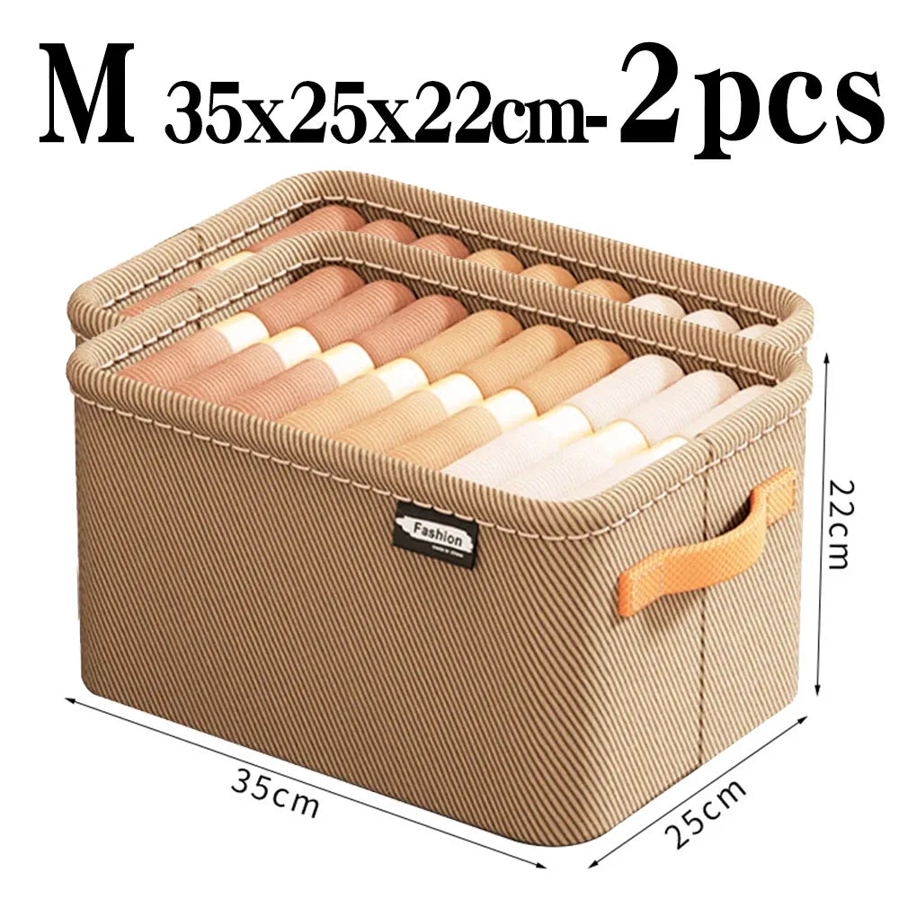 Thickened Clothes Storage Organizer Box