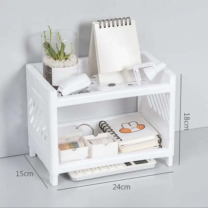 Tier Desktop Storage Rack
