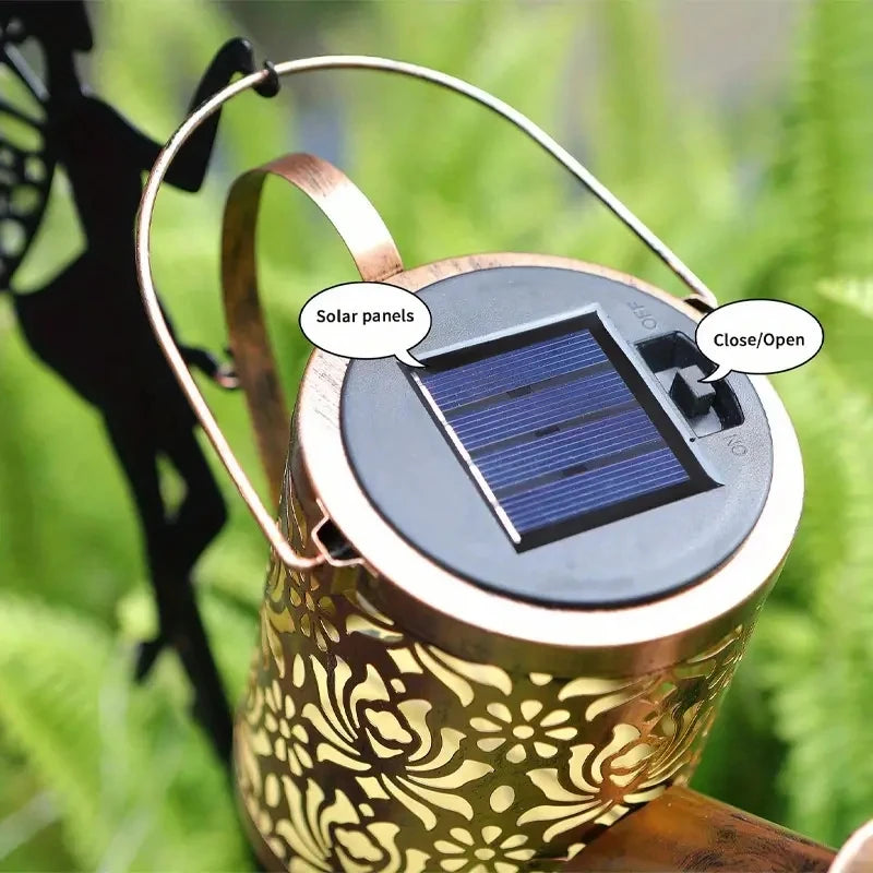 Magic Solar Watering Can Light – Beautiful Garden Decoration