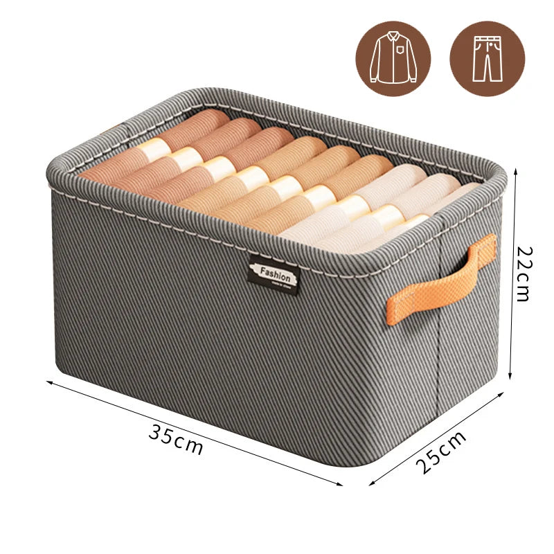 Thickened Clothes Storage Organizer Box