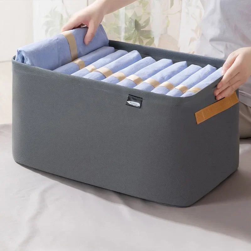 Thickened Clothes Storage Organizer Box