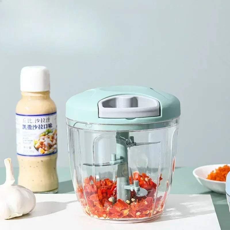 Manual Vegetable & Garlic Chopper – 500/900ml