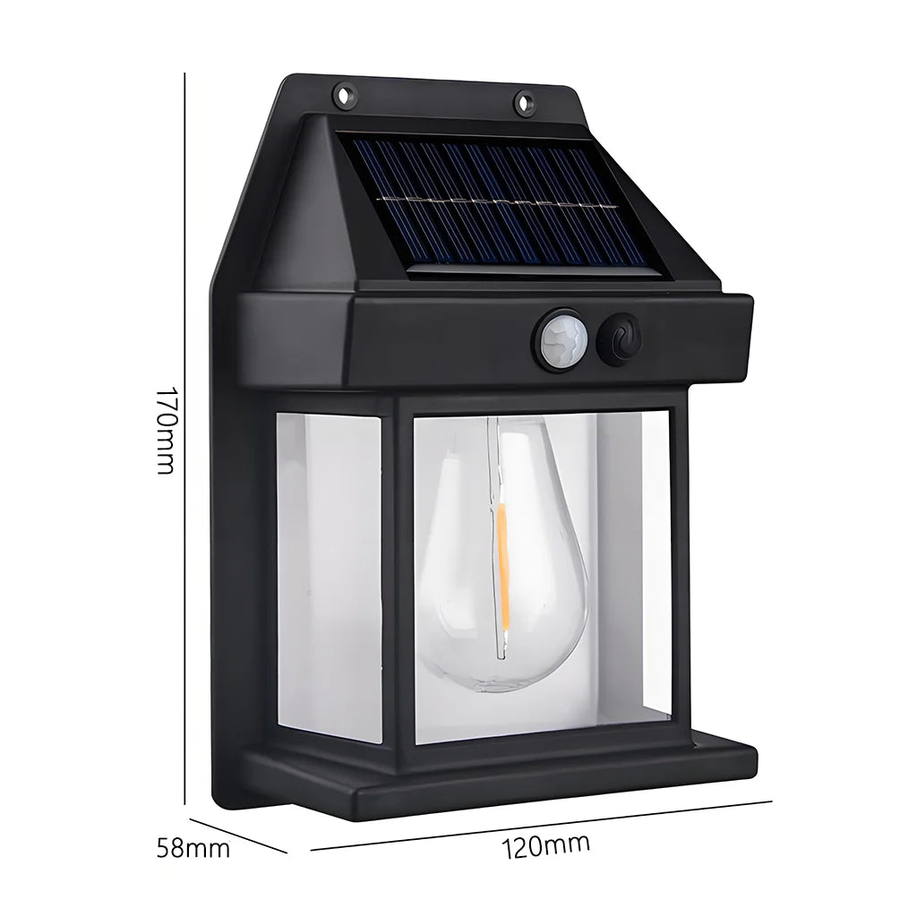 Solar Sensor Wall Light – Outdoor Waterproof LED