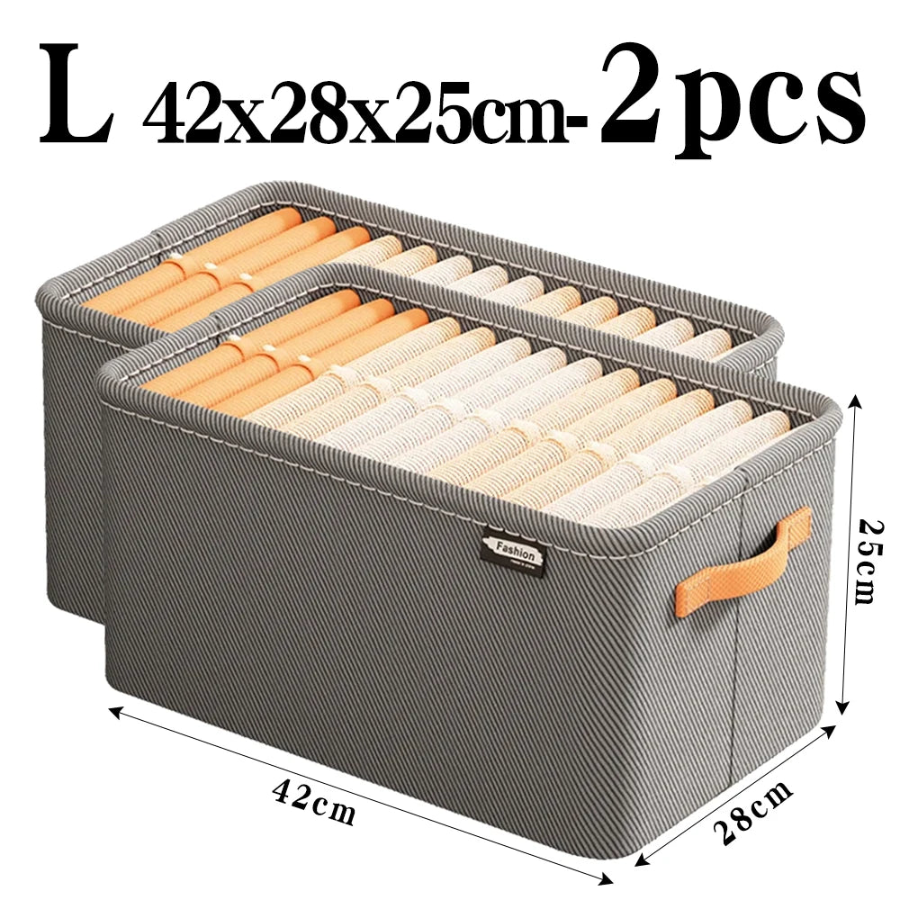 Thickened Clothes Storage Organizer Box