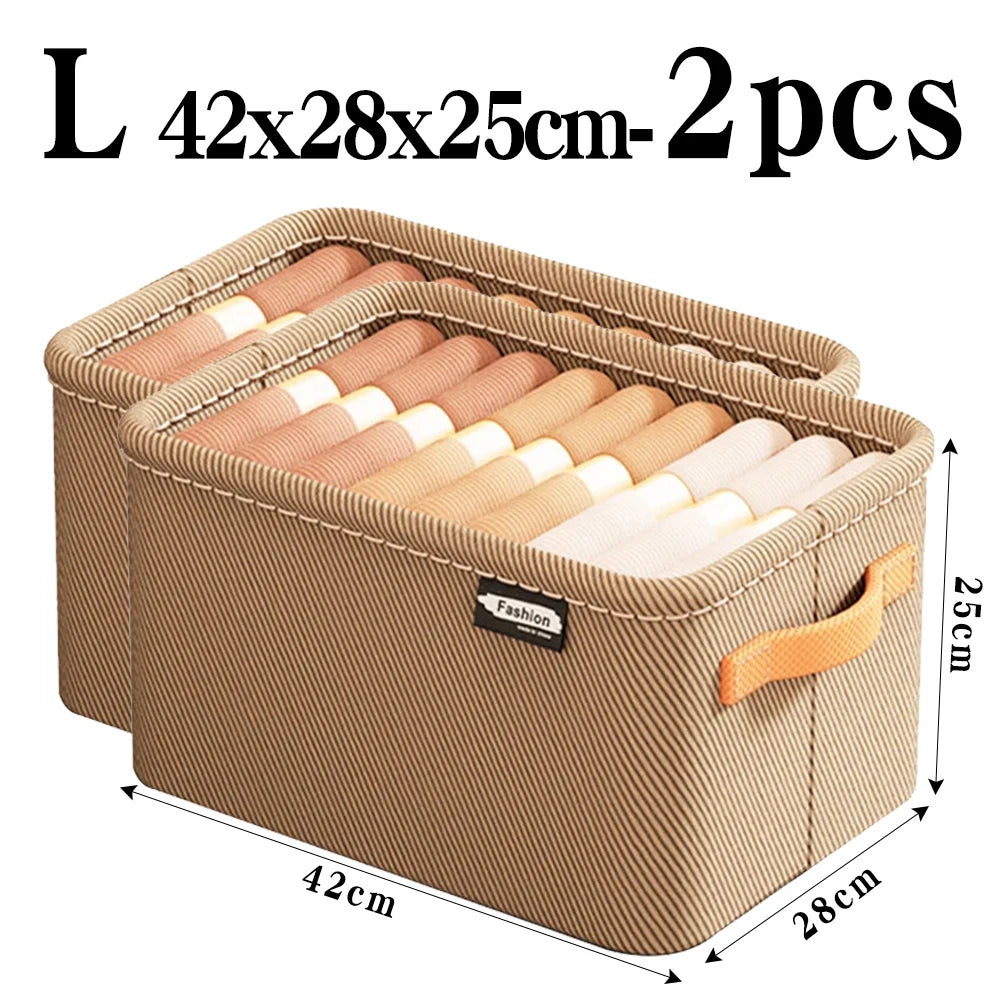 Thickened Clothes Storage Organizer Box