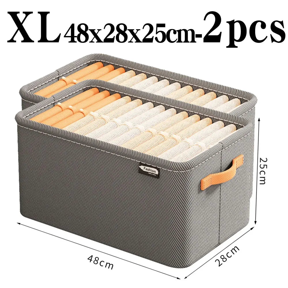 Thickened Clothes Storage Organizer Box