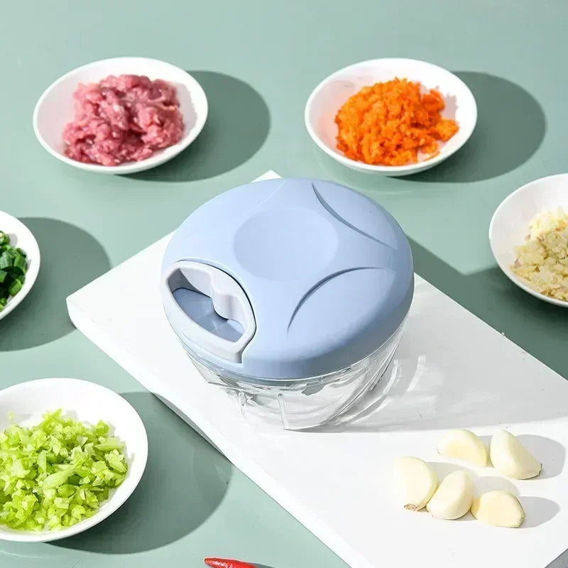 Manual Vegetable & Garlic Chopper – 500/900ml