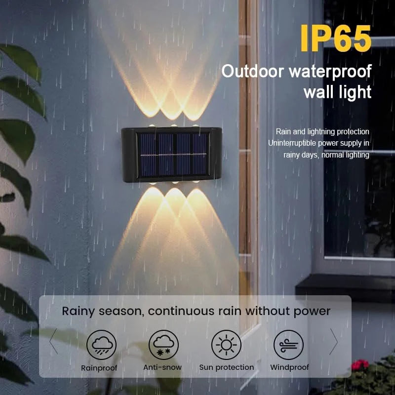 Waterproof Solar Wall Lamp