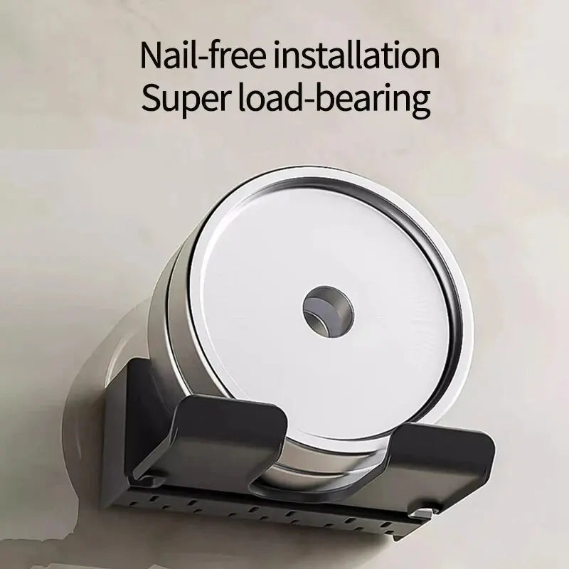 Wall-Mounted Hair Dryer Holder Organizer