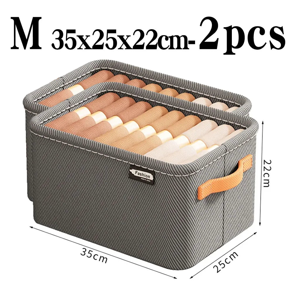 Thickened Clothes Storage Organizer Box