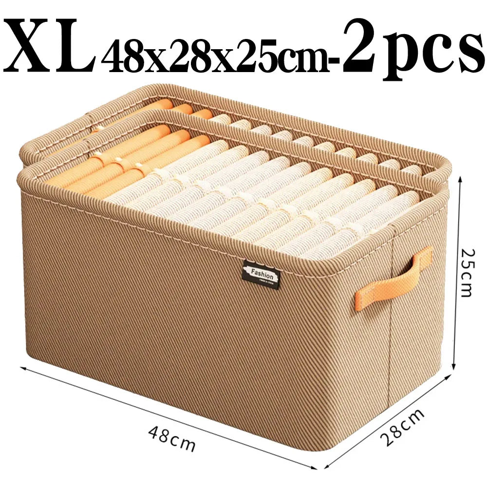 Thickened Clothes Storage Organizer Box