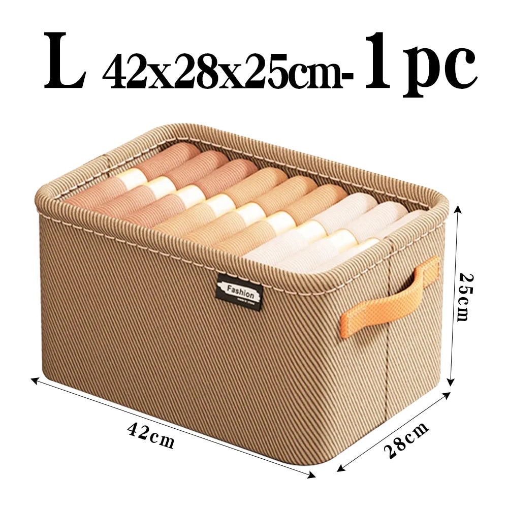Thickened Clothes Storage Organizer Box